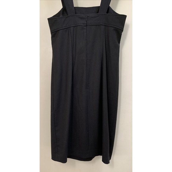 Vince Black LBD Dress Size 4 Small New NWT Virgin Wool Blend Sleeveless GORGEOUS - Picture 6 of 8